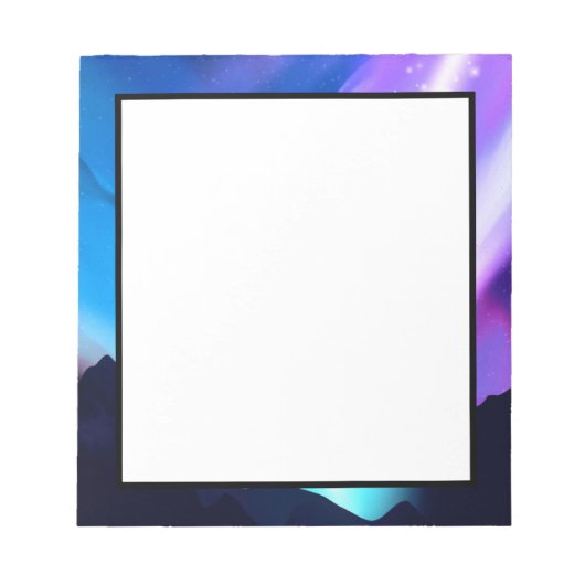 Nordlichter Notizblock (Vorderseite)