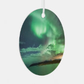 Nordlichter Ornament Aus Metall (Vorderseite Rechts)