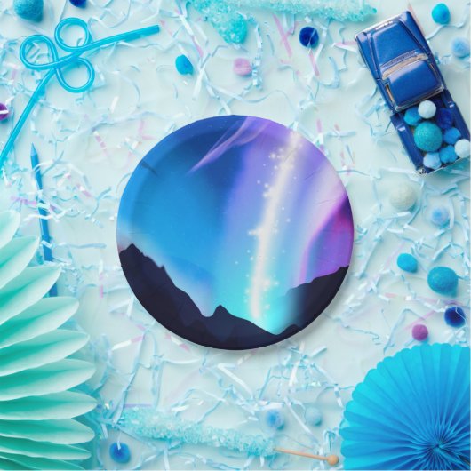 Nordlichter Pappteller (Party)