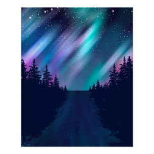 Nordlichter Plakat Poster