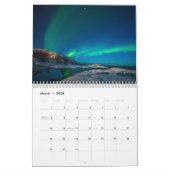 Nordlichter (Polarlichter) Kalender (Mär 2026)