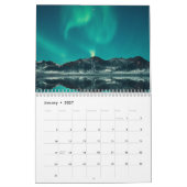 Nordlichter (Polarlichter) Kalender (Jan 2027)
