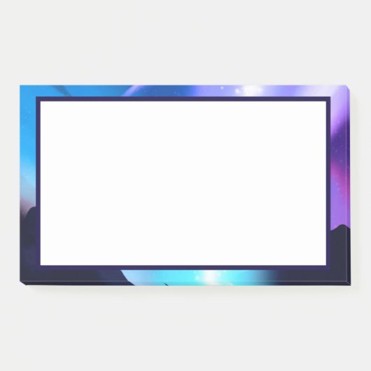 Nordlichter Post-it Klebezettel (Vorderseite)