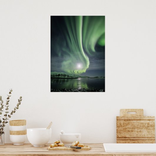 Nordlichter Poster (Küche)