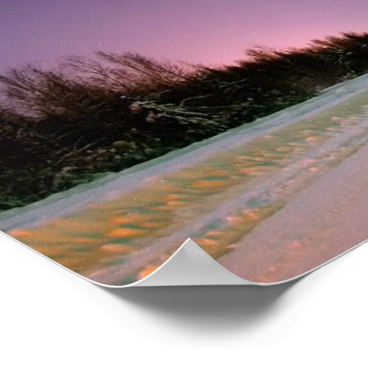 Nordlichter Poster (Ecke)