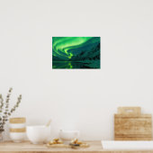 Nordlichter Poster (Küche)