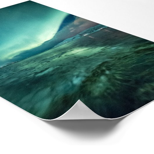 Nordlichter Poster (Ecke)