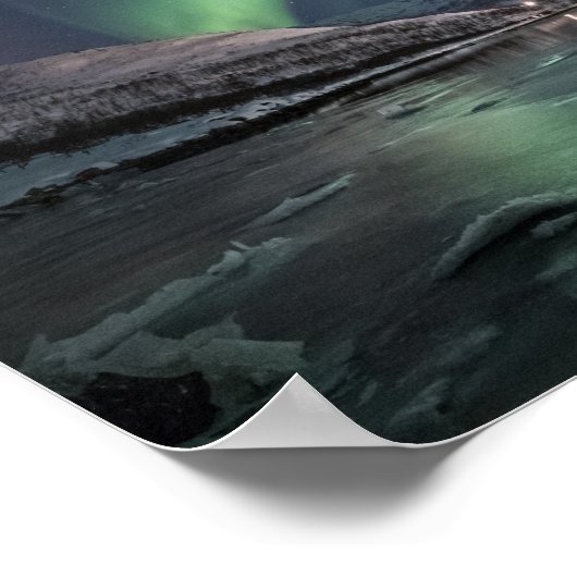 Nordlichter Poster (Ecke)