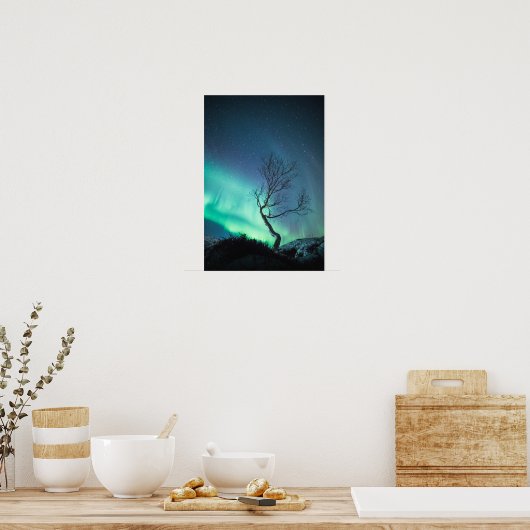 Nordlichter Poster (Küche)