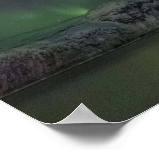 Nordlichter Poster (Ecke)