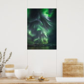 Nordlichter Poster (Küche)