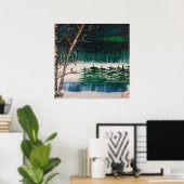 Nordlichter Poster (Heimbüro)