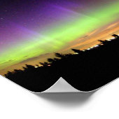 Nordlichter Poster (Ecke)