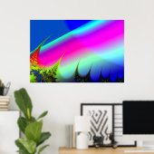 Nordlichter Poster (Heimbüro)