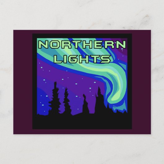 Nordlichter Postkarte (Vorderseite)