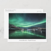 Nordlichter Postkarte (Vorne/Hinten)