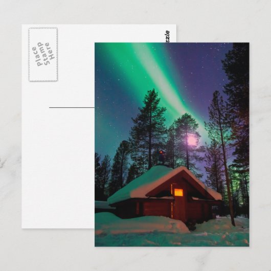 Nordlichter Postkarte (Vorne/Hinten)