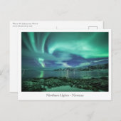 Nordlichter Postkarte (Vorne/Hinten)