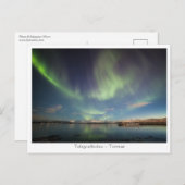 Nordlichter Postkarte (Vorne/Hinten)