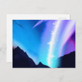 Nordlichter Postkarte (Vorne/Hinten)