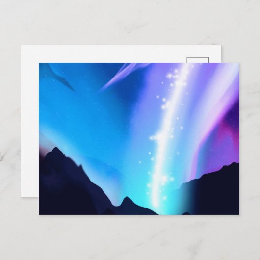 Nordlichter Postkarte (Vorne/Hinten)