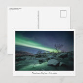 Nordlichter Postkarte (Vorne/Hinten)