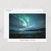 Nordlichter Postkarte (Vorne/Hinten)