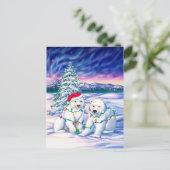 Nordlichter Postkarte (Stehend Vorderseite)