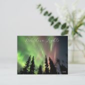 Nordlichter - Postkarte (Stehend Vorderseite)