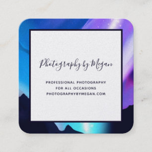 Nordlichter Quadratische Visitenkarte