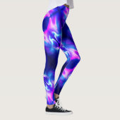Nordlichter Rosa u. Blau - Leggings (Rechts)