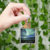 Nordlichter Schlüsselanhänger (Hand)