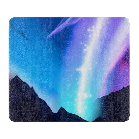 Nordlichter Schneidebrett (Vorderseite)