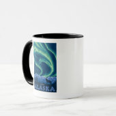 Nordlichter - Sitka, Alaska Tasse (Vorderseite Links)