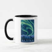 Nordlichter - Skagway, Alaska Tasse (Links)