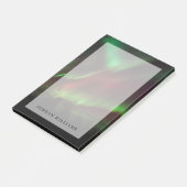 Nordlichter | Skandinavien, Island Post-it Klebezettel (angewinkelt)