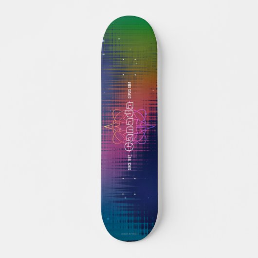 Nordlichter Skateboard (Vorne)