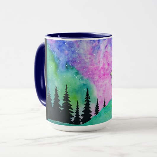 Nordlichter Tasse (Vorderseite Links)