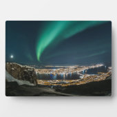 Nordlichter Tromso Fotoplatte (Vorderseite)