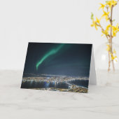 Nordlichter Tromso Karte (Gelbe Blume)