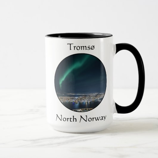 Nordlichter Tromso Tasse (Rechts)
