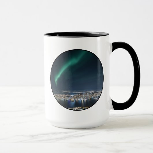 Nordlichter Tromso Tasse (Rechts)