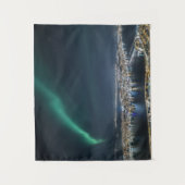 Nordlichter Tromso Wandteppich (Vorderseite)