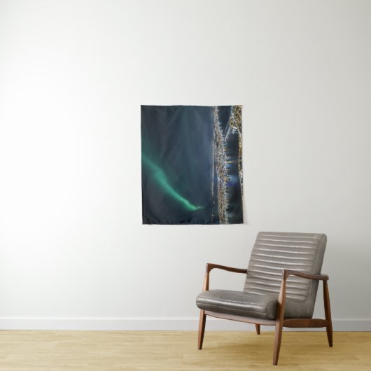 Nordlichter Tromso Wandteppich (Beispiel)