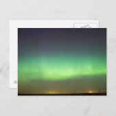 Nordlichter über Alberta Postkarte (Vorne/Hinten)