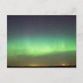 Nordlichter über Alberta Postkarte (Vorderseite)