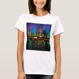 Nordlichter über Frankfurt T-Shirt