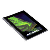 Nordlichter und Orcas Vintage Reise Notizblock (Rechte Seite)