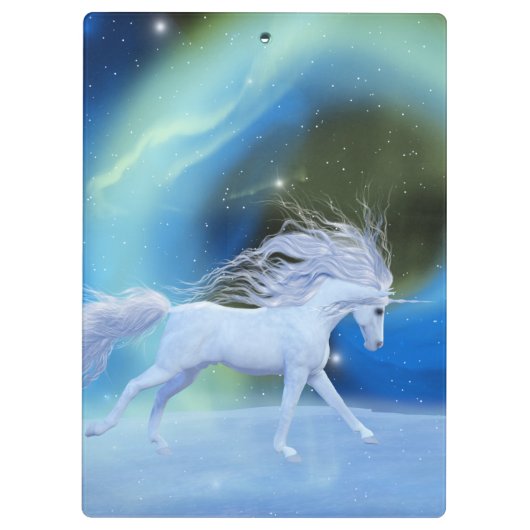 Nordlichter unicorn klemmbrett (Rückseite)