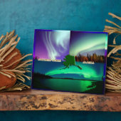 Nordlichter von Alaska Collage Fotoplatte (Seite)